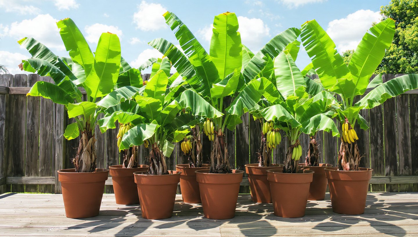 Banana Trees in Pots Yes You Can! The Complete Guide to Growing Dwarf Bananas at Home