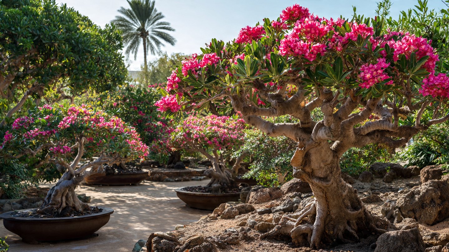 Discovering the Artistic Potential of Adenium as a Sculptural Element in Your Garden Landscape