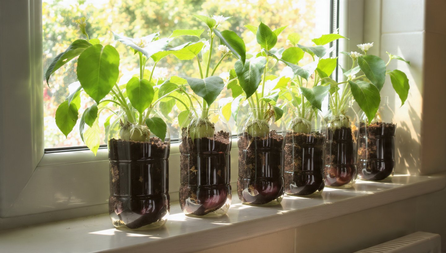 Don’t Throw Away Old Plastic Bottles—Grow Eggplants Like I Did at Home