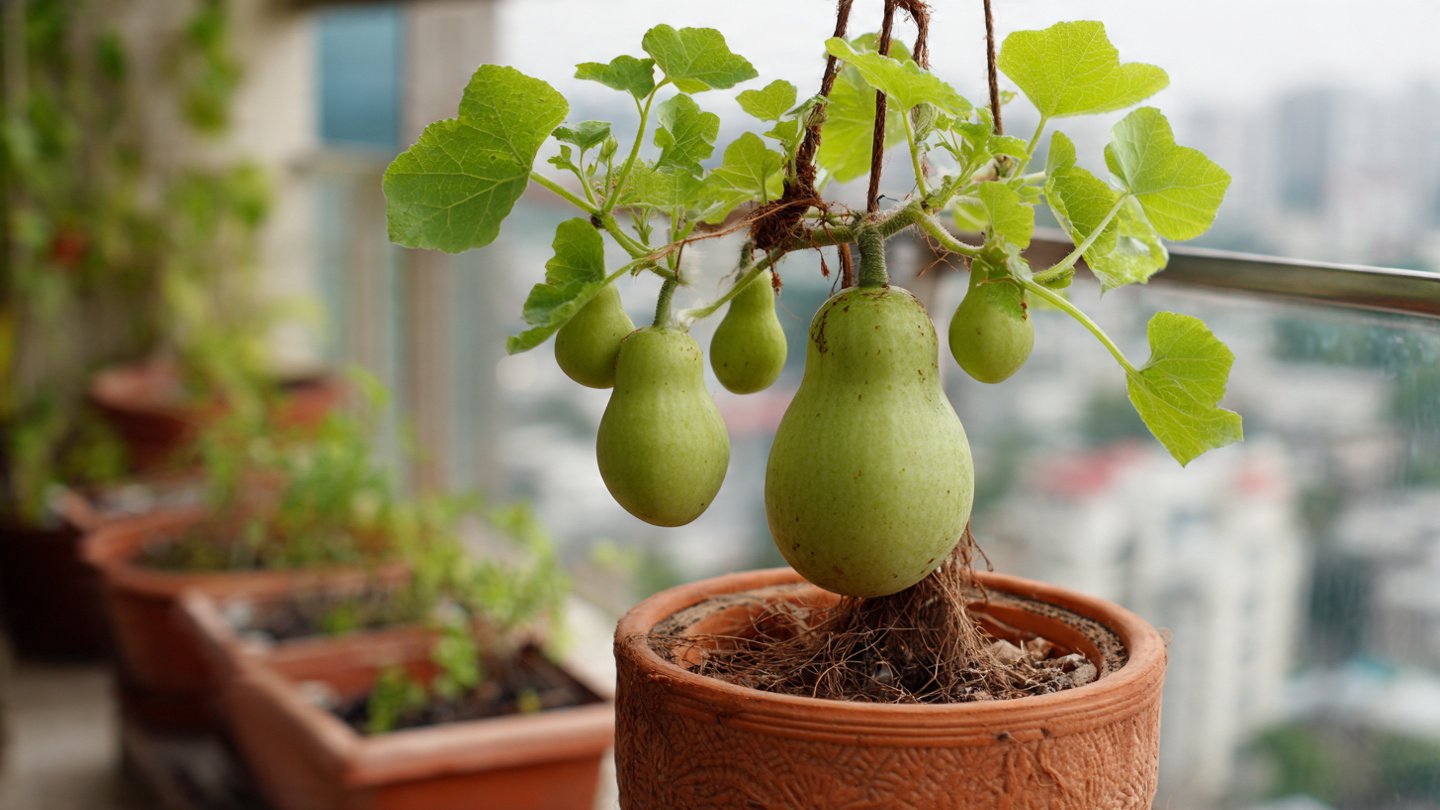 Easy Methods to Successfully Grow Compact Variety Bottle Gourd at Home