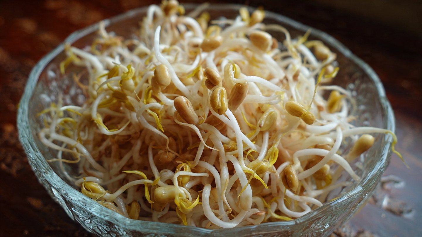 First Time Making Bean Sprouts From Peanuts And The End Is Surprisingly Healthy