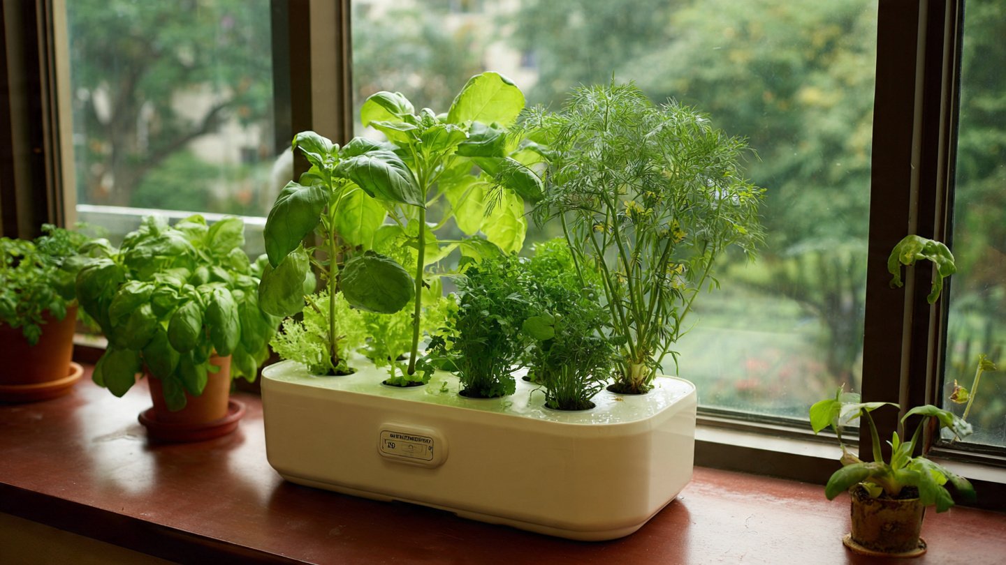 Grow Fresh Vegetables at Home with Automatic Watering Vertical Gardens