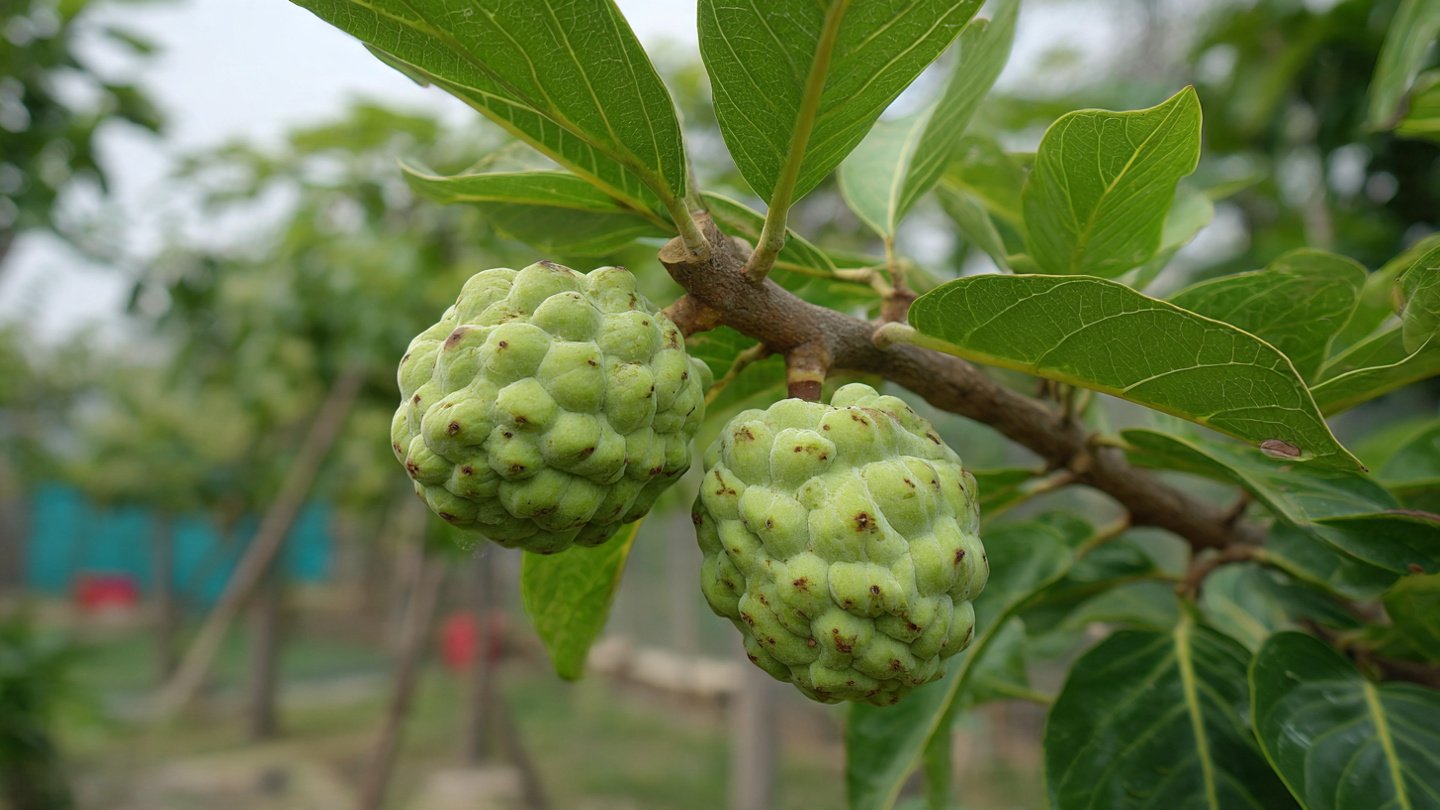 Growing Custard Apple Plants in Grow Bags for Maximum Yield and Convenience