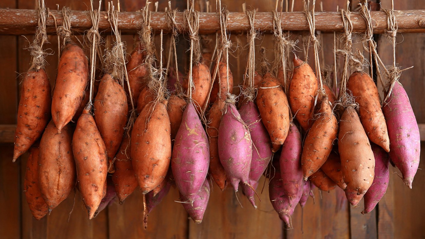 Hanging Sweet Potatoes The Experimental Planting Trick That Produced Shocking Results!
