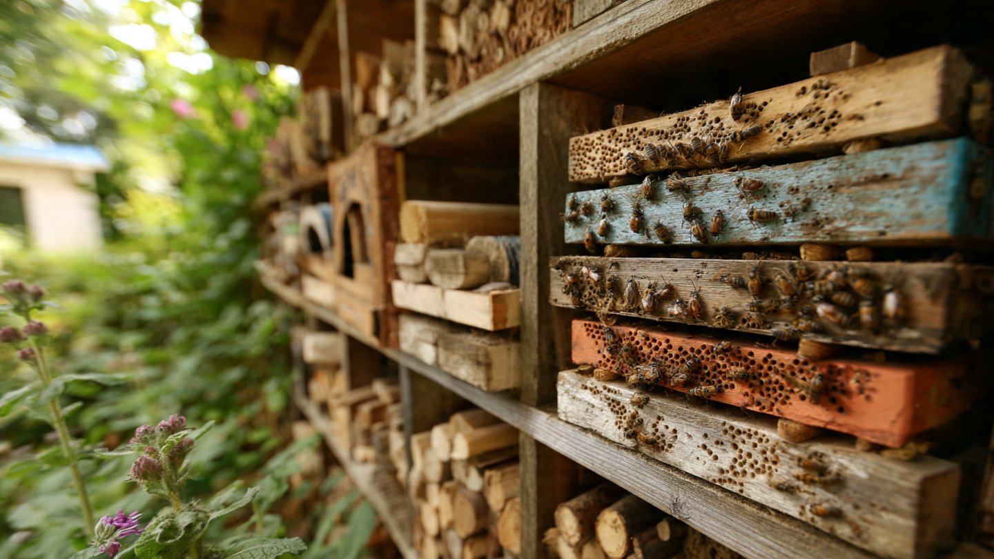 How Can a Bug Hotel Help Your Garden Thrive in Summer Heat?