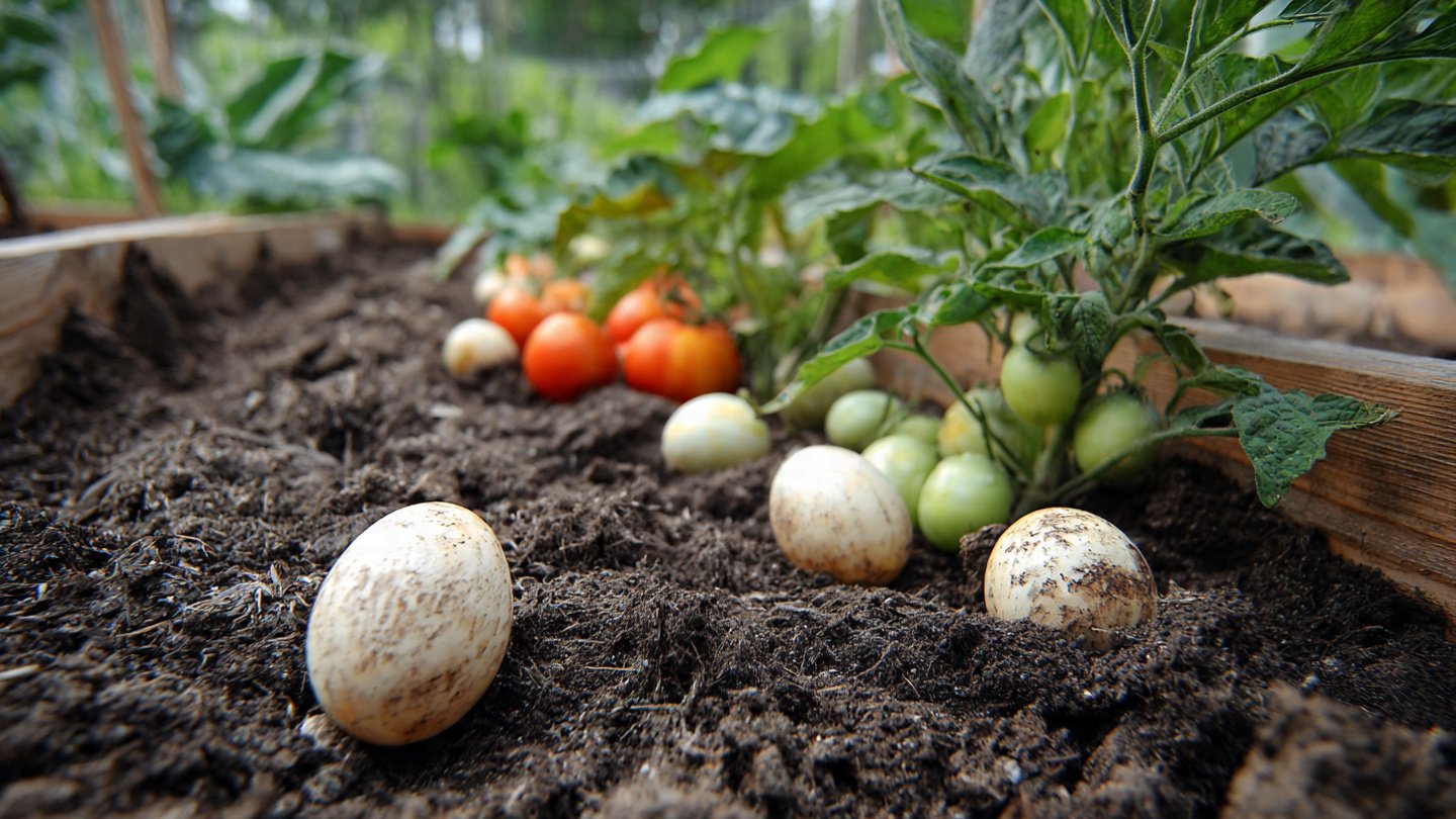 How Can Eggshells Transform Your Vegetable Garden into a Fertile Paradise?
