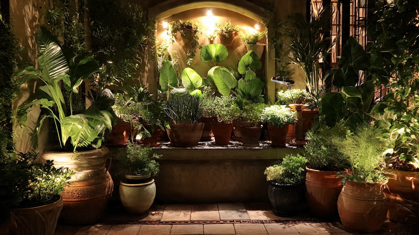 How Can Low Voltage Lighting Transform the Care of Your Potted Plants?