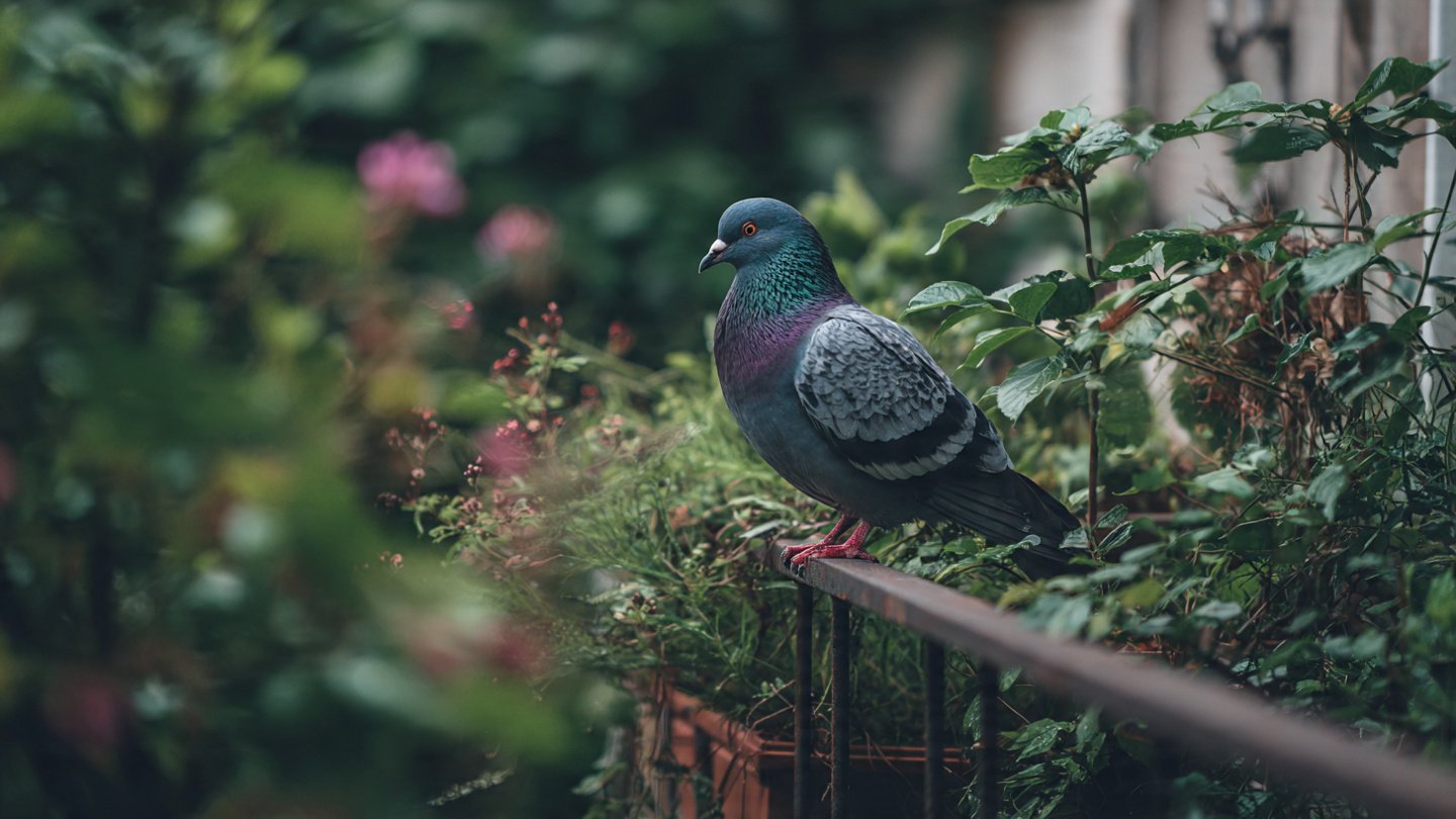 How Can You Naturally Keep Pigeons Away from Your Balcony Garden?