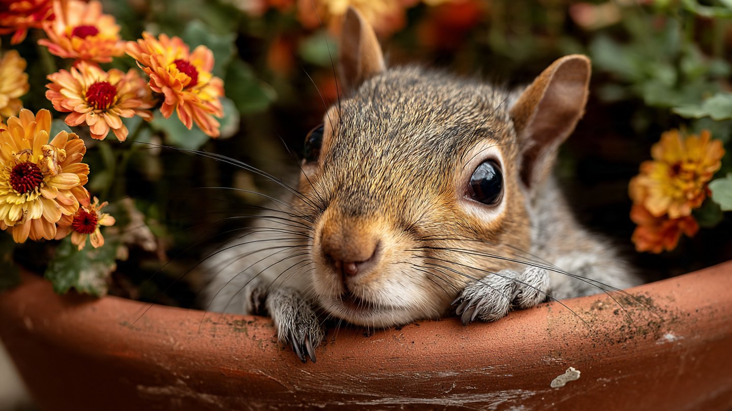 How Can You Stop Squirrels from Digging in Your Flower Pots?