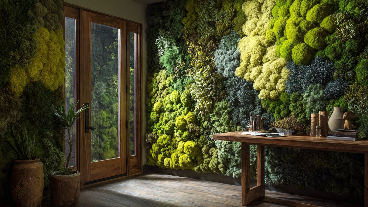 How Could a Moss Wall Transform Your Entryway into a Lush Retreat?
