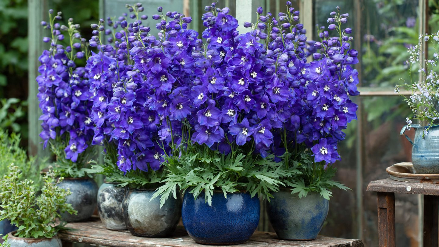 How to Effortlessly Grow Larkspur in Pots: An Easy Hack for Stunning Blooms