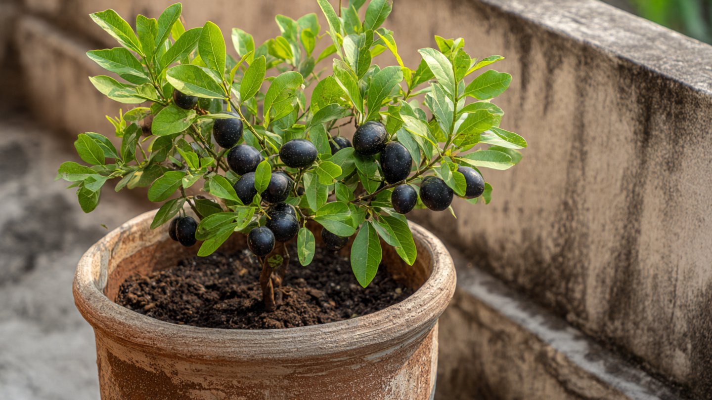 How to Successfully Grow a Healthy Jamun Tree from Seed in a Pot for Small Spaces
