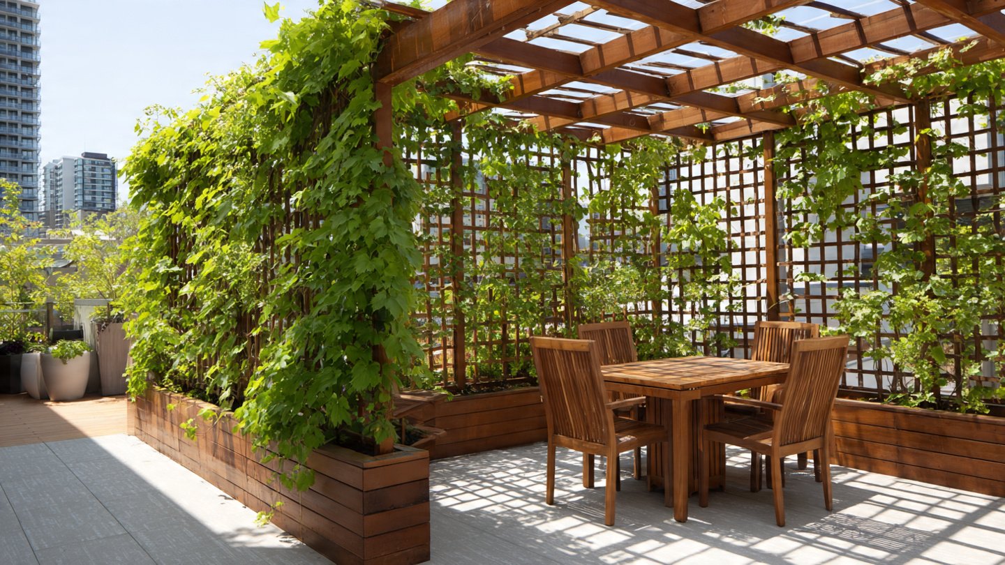 How Vertical Trellises Unlock the Hidden Potential of Your Urban Privacy Retreat?
