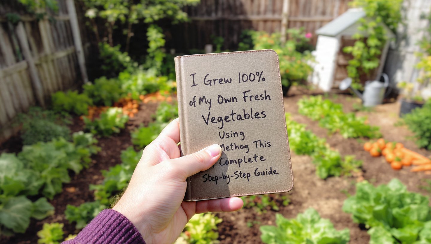 I Grew 100% of My Own Fresh Vegetables Using This Method: A Complete Step-by-Step Guide