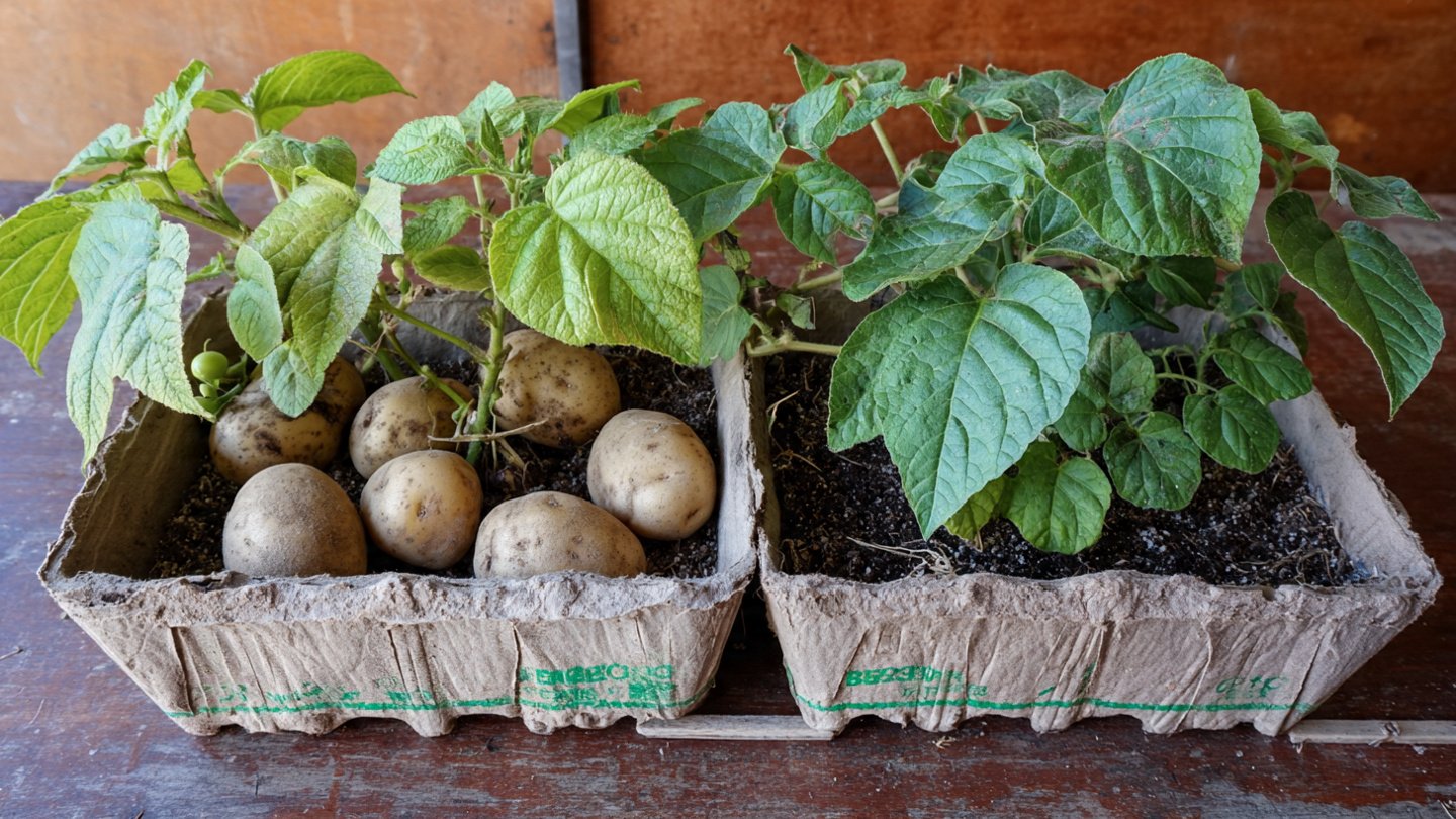 I Grew Potatoes and Chayote in Styrofoam Boxes: Surprising Results and Practical Gardening Lessons