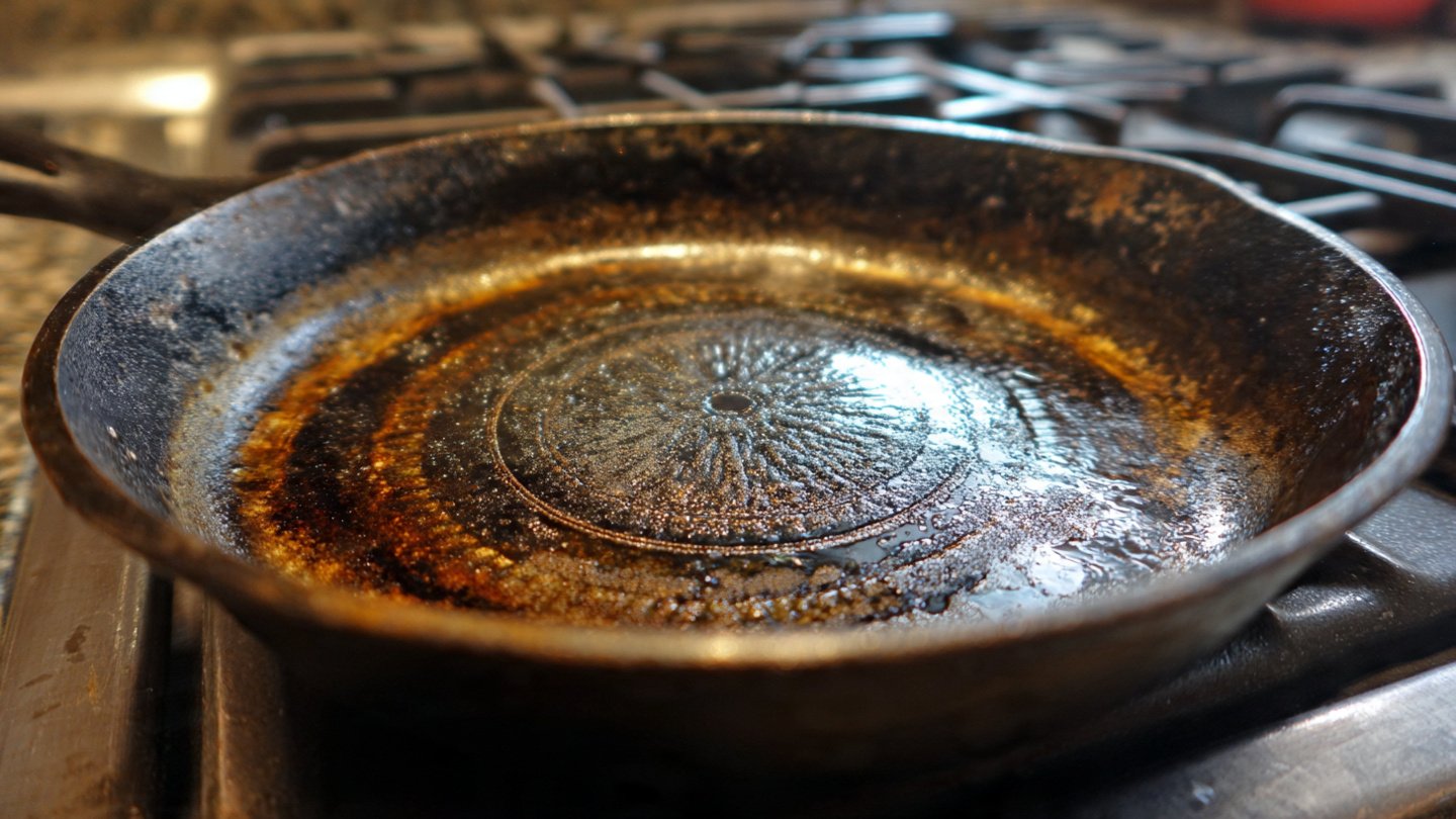 Neither Baking Soda nor Vinegar: The Magic Ingredient to Remove Burnt Grease From Your Pans in a Flash