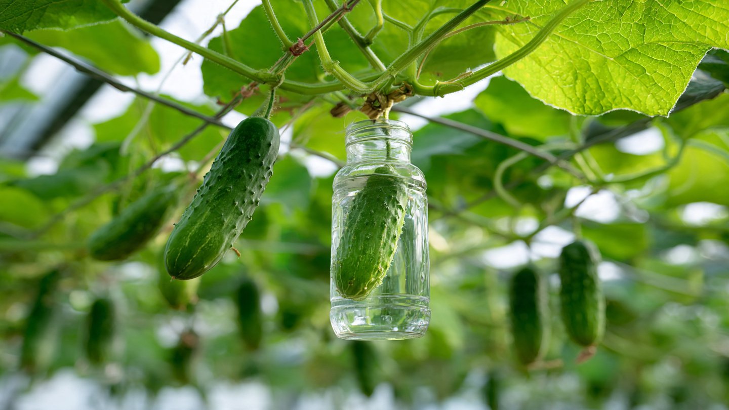 [No Garden Needed] This Simple Water Bottle Method for Growing Cucumbers at Home Delivers Massive Harvests in Small Spaces