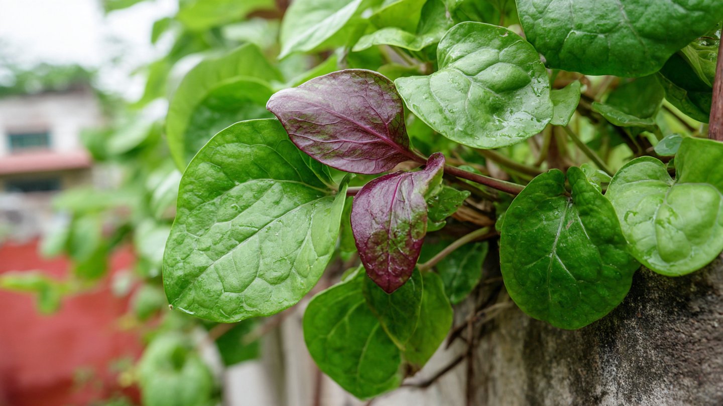 No Need to Water! How Malabar Spinach Grows Fast Even in Dry Conditions – The Science Behind It