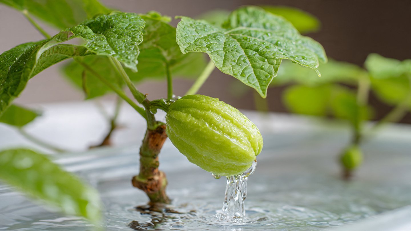 Propagating Chayote with Water: A Complete Step-by-Step Method for Growing Healthy, High-Yield Chayote Plants at Home Using Simple Water Propagation Techniques