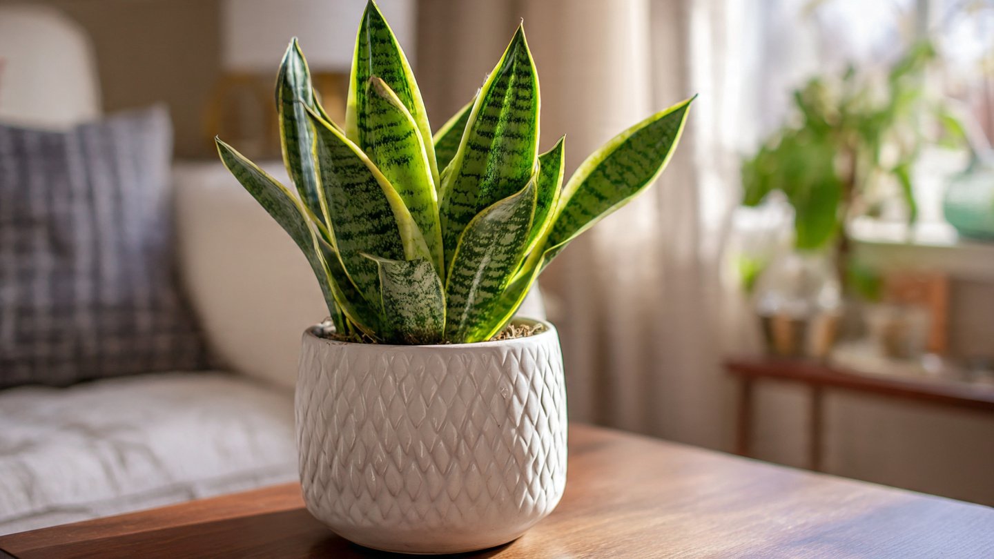 Sansevieria is a stylish house plant for everyone