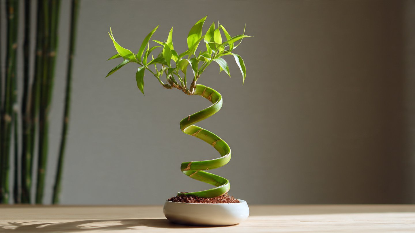 Simple Techniques to Cultivate Spiral Shaped Lucky Bamboo at Home