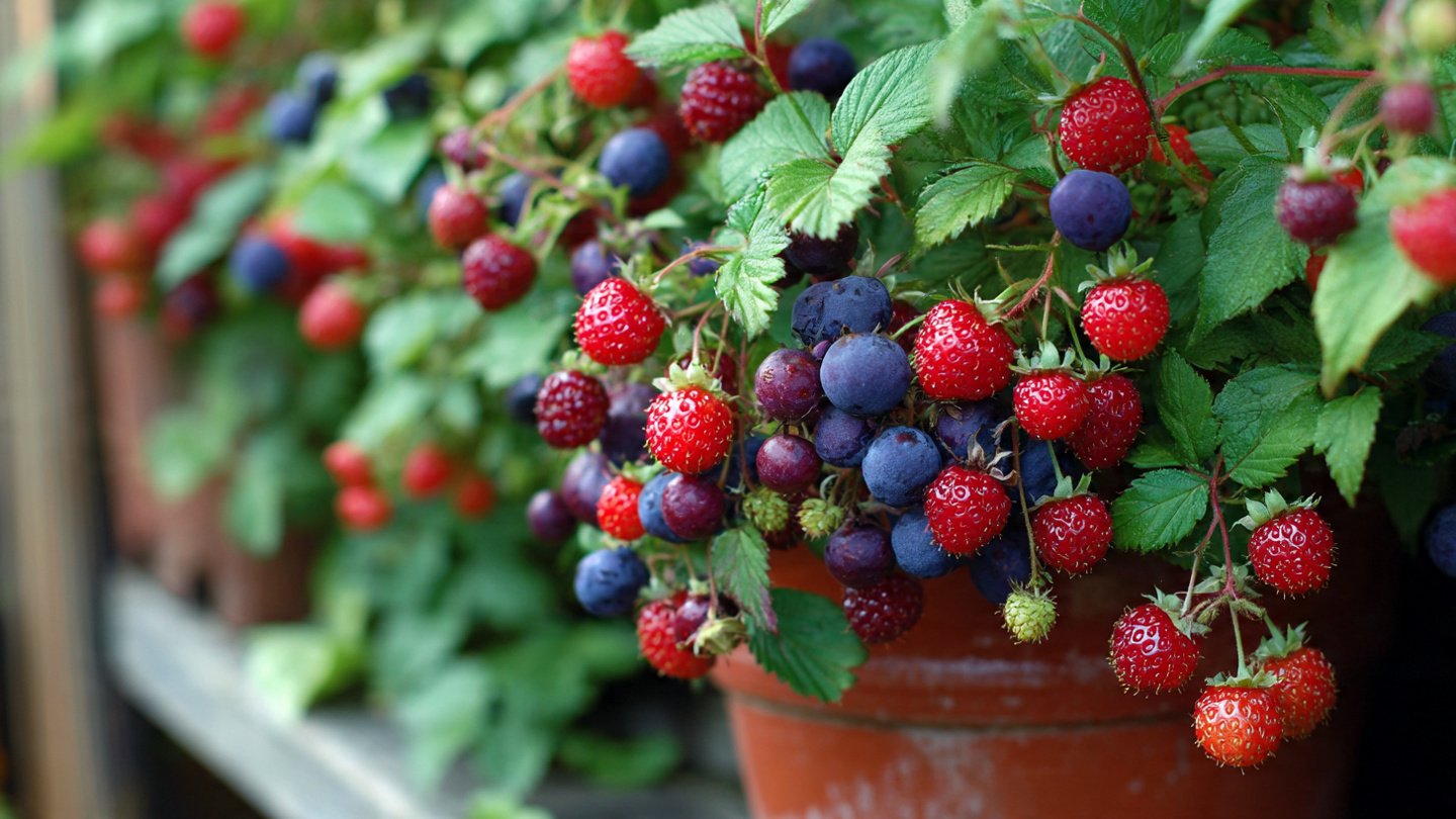 The Ultimate Guide to Creating a Vibrant Mixed Berry Container Garden