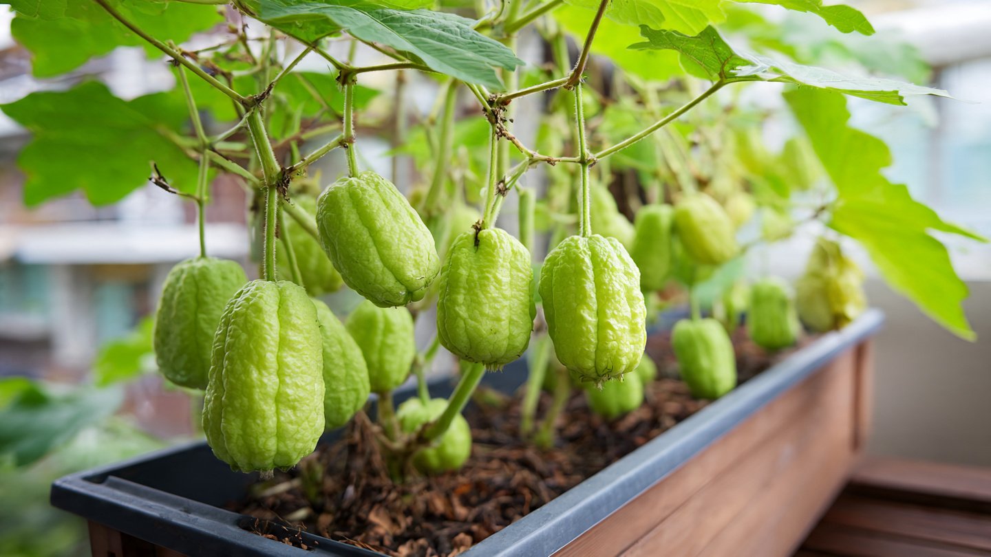 This Simple Tub Method Grows Endless Chayote All Year