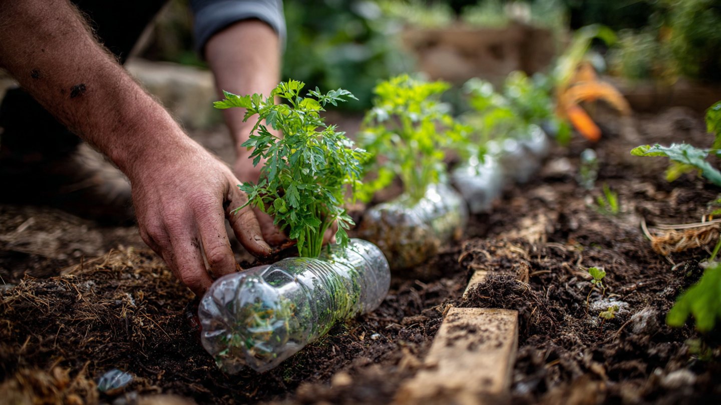 Trash to Table: A Beginner’s Guide to Turning Plastic Bottles Into a Thriving Vegetable Garden