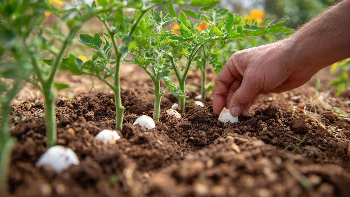 Why Should You Add Crushed Eggshells to Your Tomato Holes for a Thriving Garden?